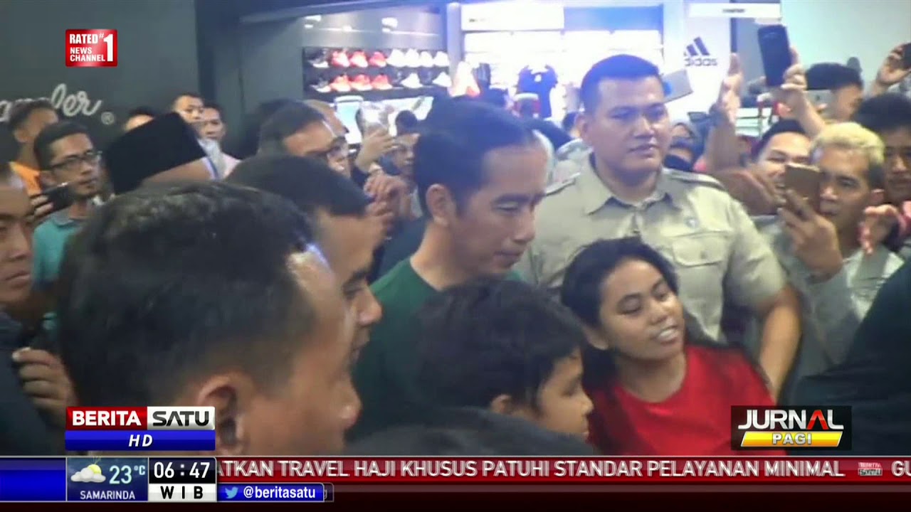 Liburan ke Makassar, Jokowi Keliling di Mal Panakkukang
