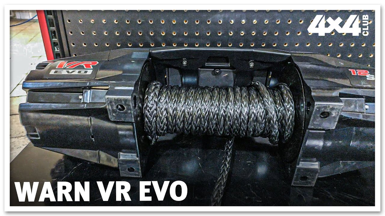 Новая бюджетная линейка лебёдок WARN - VR Evo. Распаковка и обзор