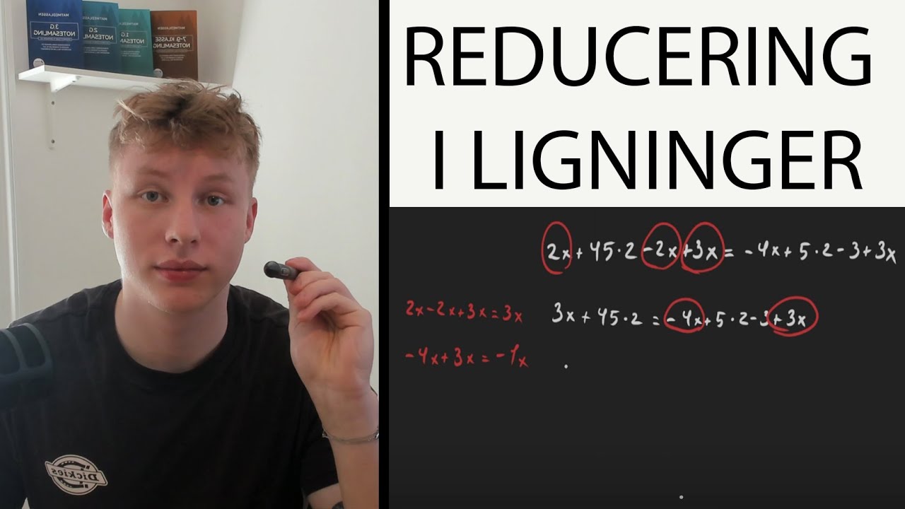 Reducering i ligninger