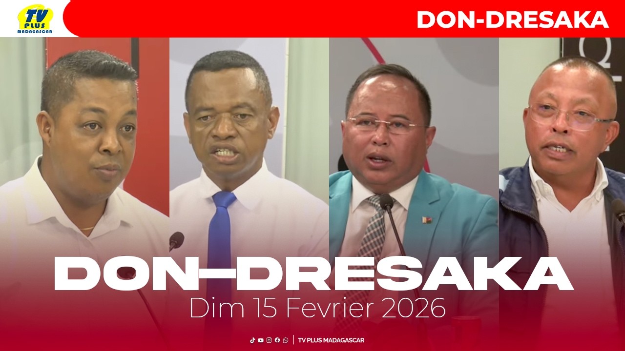 DON-DRESAKA DU 15 FEVRIER 2026 BY TV PLUS MADAGASCAR
