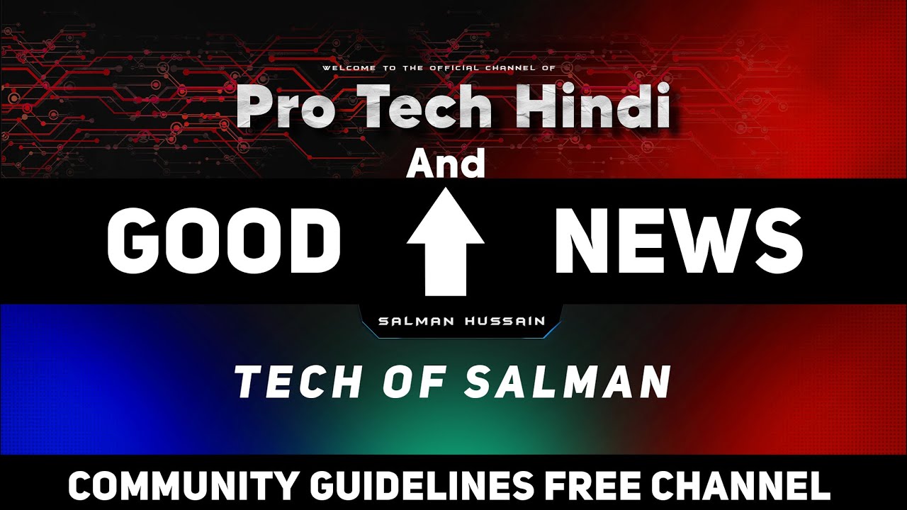 Important update! FROM - TECH OF SALMAN
