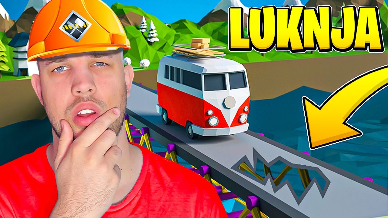 SPROBAL SEM SE V GRAJENJU MOSTOV! | Poly Bridge