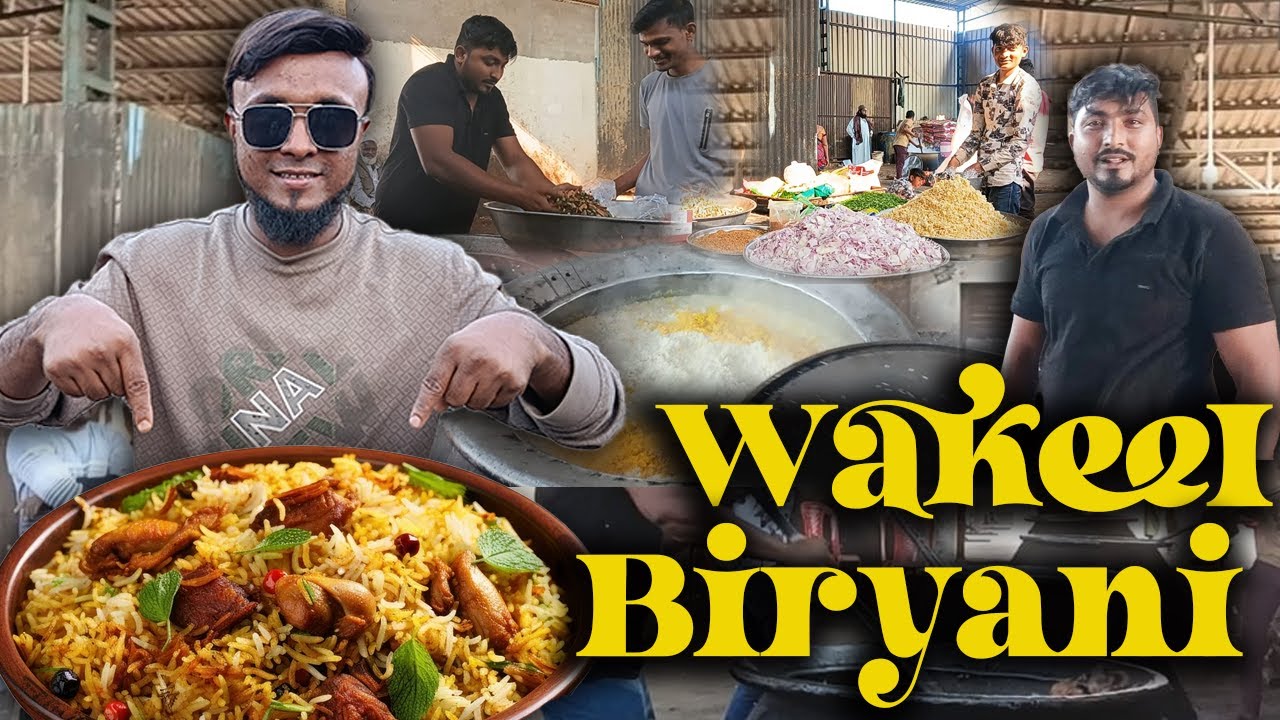 WORLD FAMOUS | Kamptee Biryani | Biggest Mutton Biryani 440kg Making | Wakeel Biryani #biryanimaking