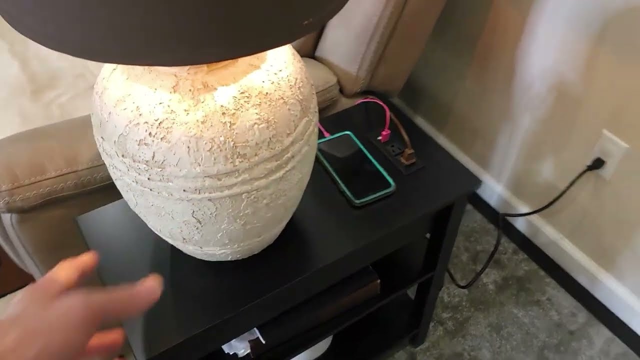 ChooChoo end table with usb and power  unboxing and assembly