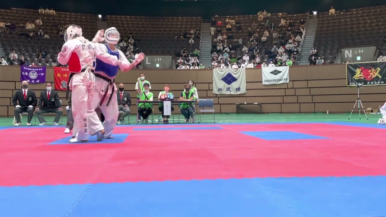 2022.8.28 全日本硬式空手道選手権大会　一般有段中量　決勝