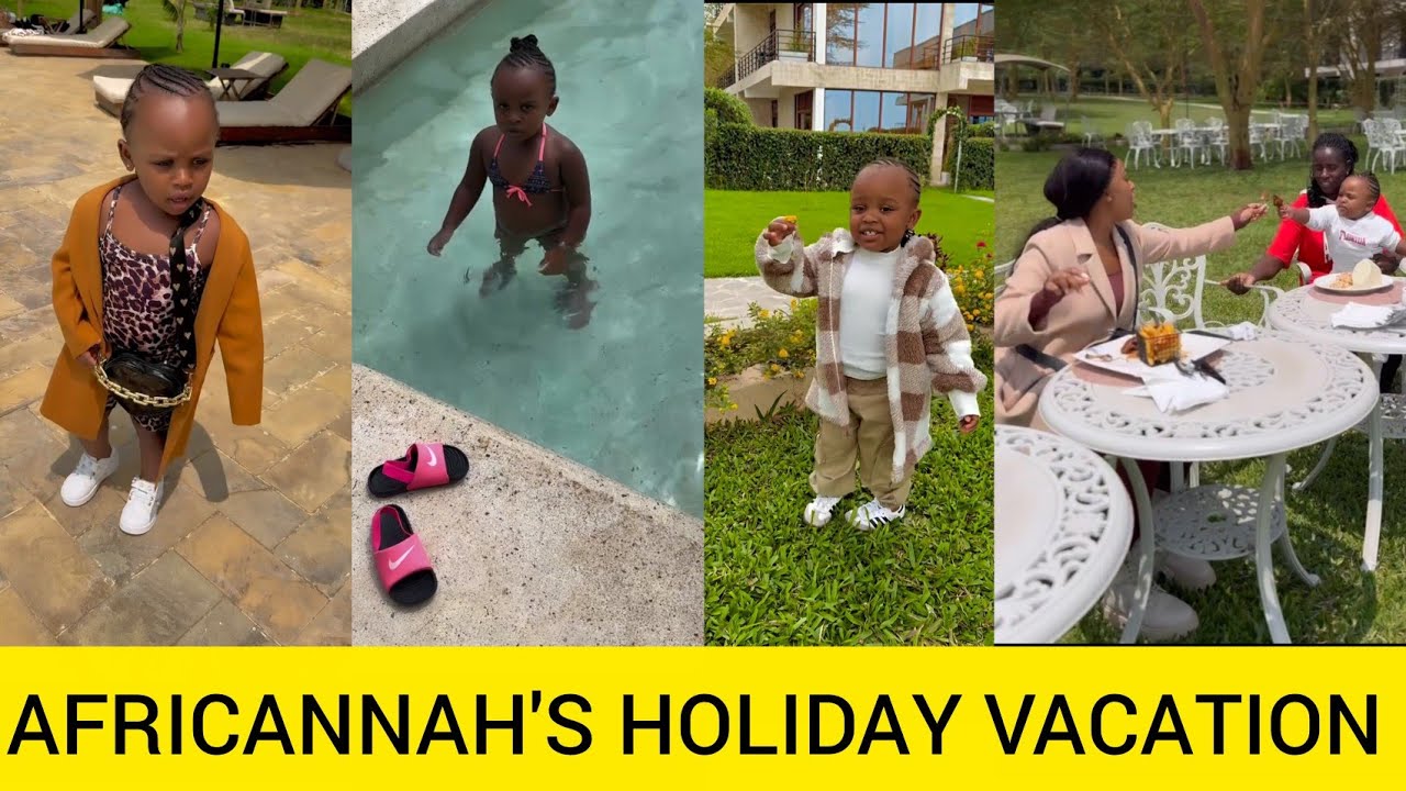 AFRICANAH RAPUDO ENJOYING HER HOLIDAY VACATION | AFRICANAH RAPUDO BEAUTIFUL HOLIDAY VACATION 