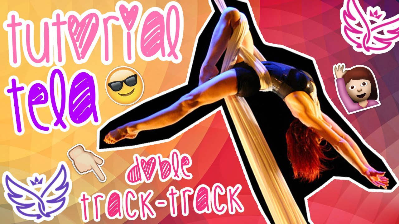 😱SUPER CAIDA! | ESCAPE DOBLE TRACK TRACK | ACROTELAS | TUTORIAL ACROBACIA EN TELAS | Grupo SILFIDES