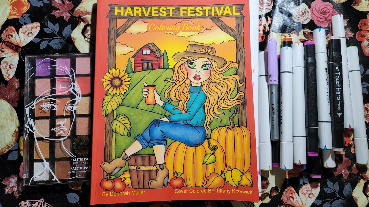 Coloring Chat In Deborah Muller's Harvest Festival Book