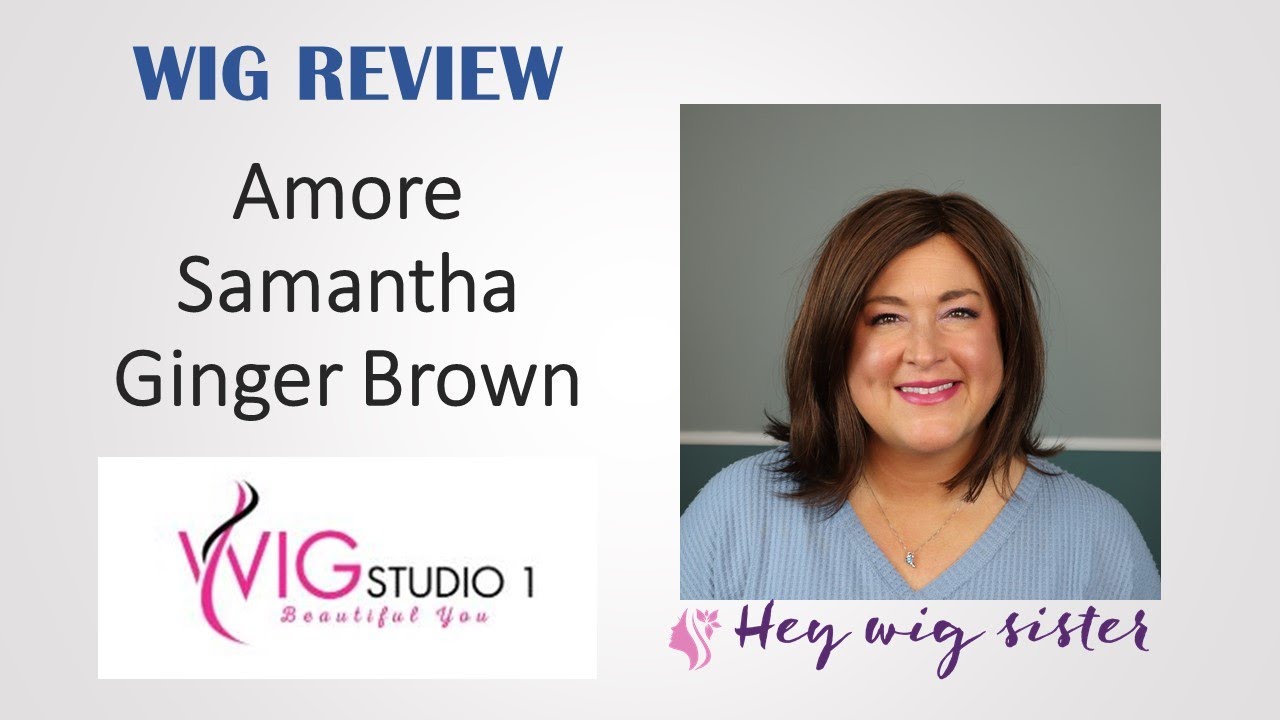 Amore SAMANTHA Wig Review | Ginger Brown | DENISESHEETS