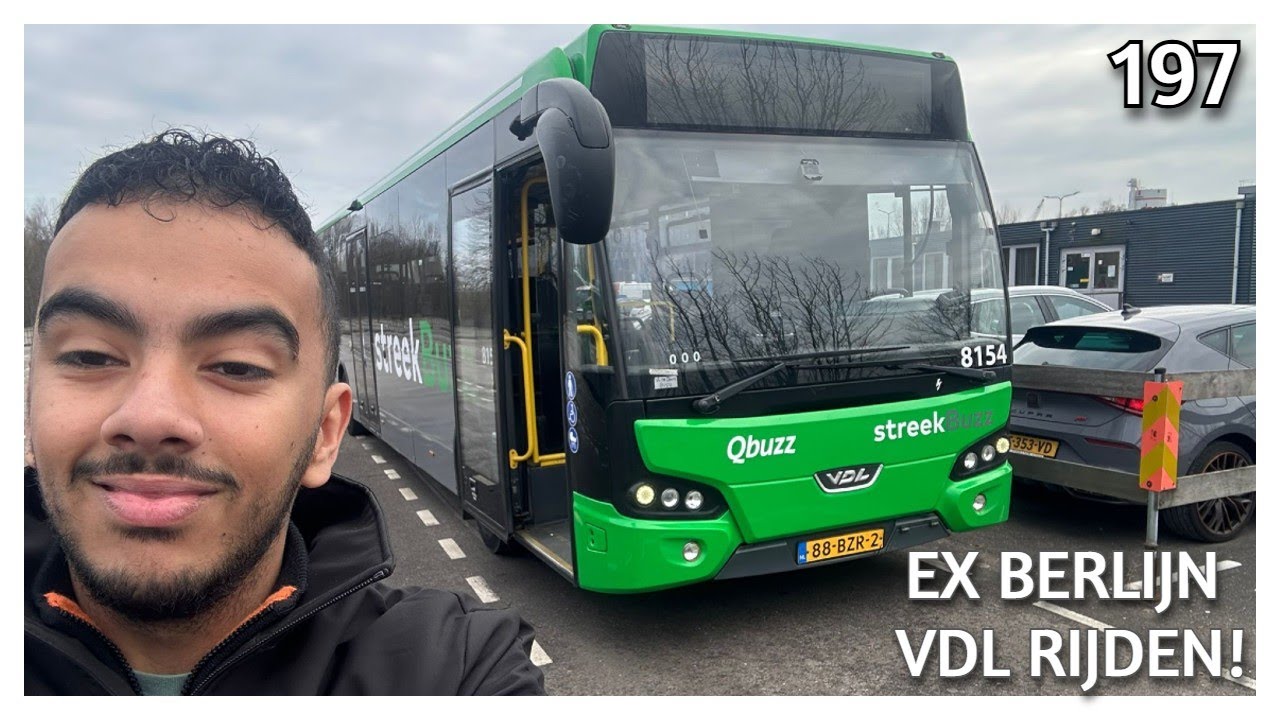 Rijden met een Ex-Berlijnse Bus! 🚍 Kijk Mee in de Cabine + Oude Arriva Citea’s in Gouda! 👀 #197