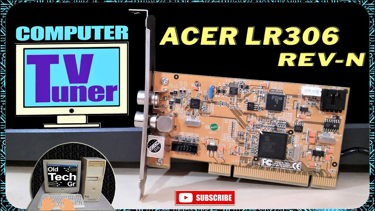 ACER LR306 REV-N PN 7P1030607600 TV Tuner PCI