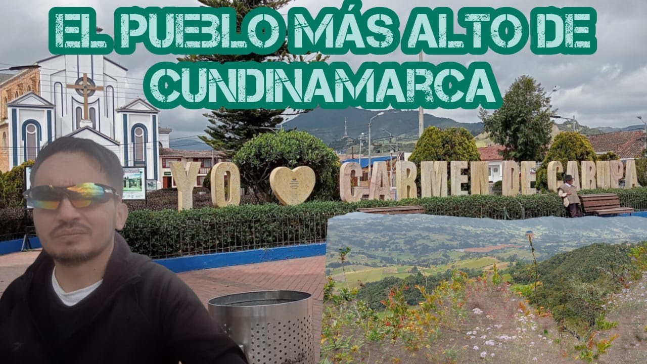 El PUEBLO más alto de CUNDINAMARCA, las mejores VISTAS del PAISAJE cundinamarqués