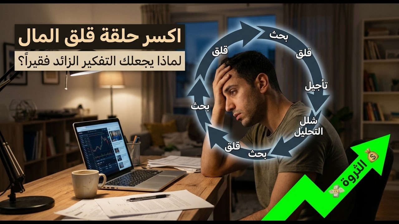 لماذا يجعلك التفكير الزائد فقيراً؟ (فخ قلق المال).