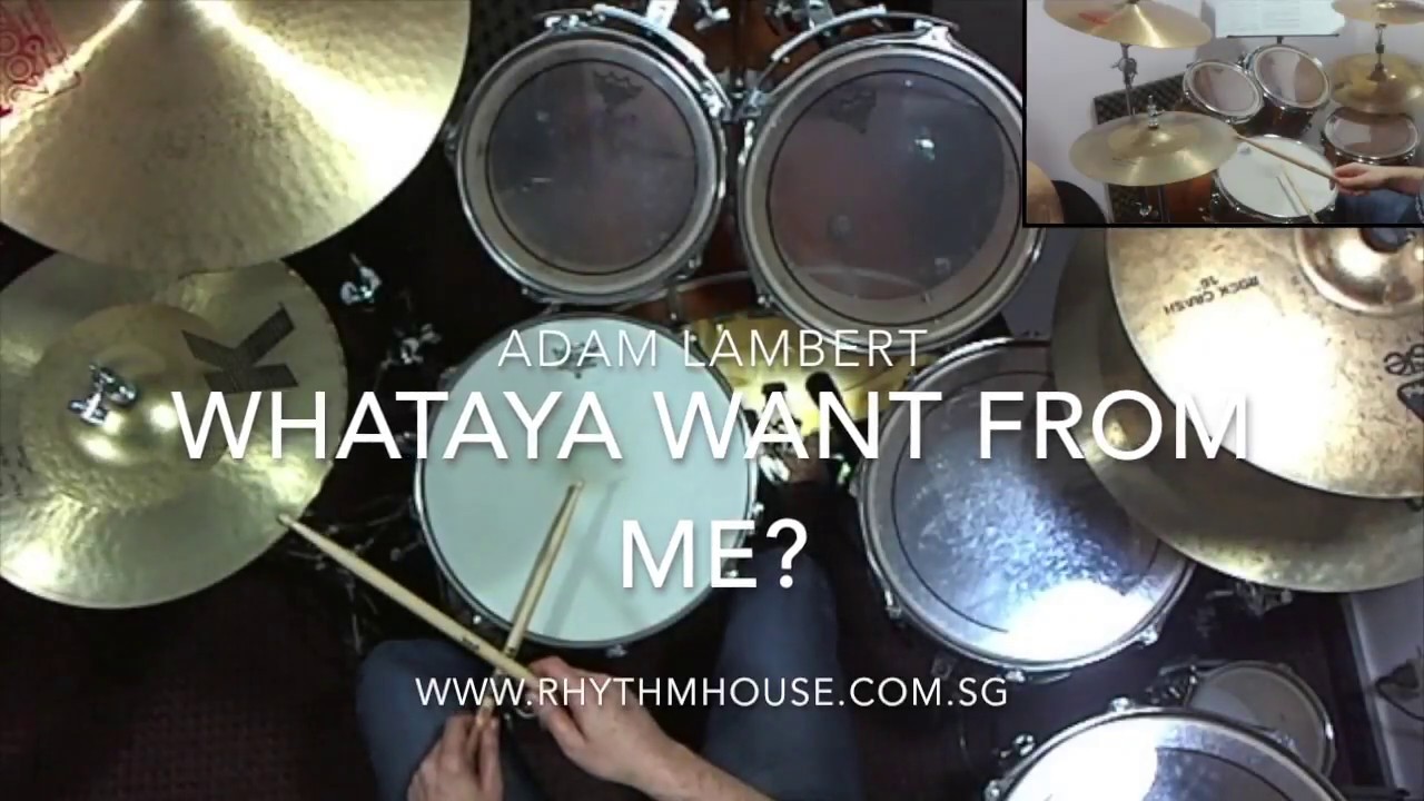 Adam Lambert - Whataya Want From Me? - Drum Cover