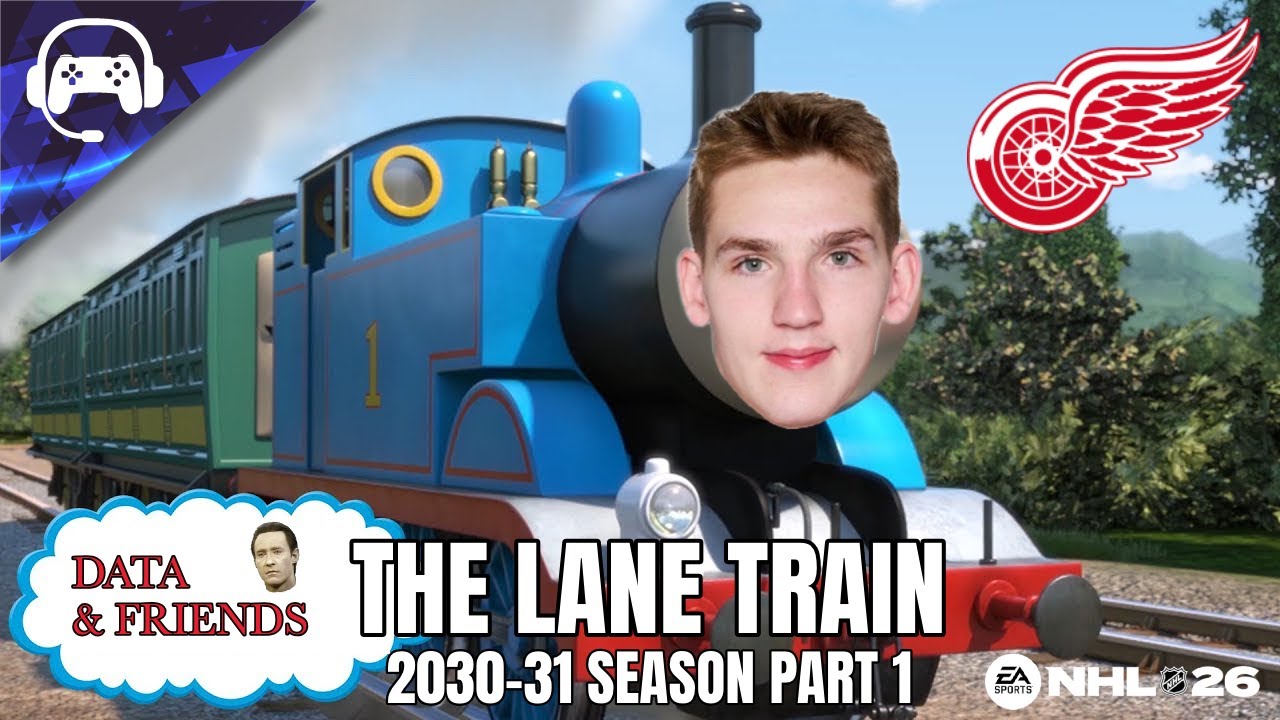 THE LANE TRAIN (2030-31 Season P1) | NHL 26 | Detroit Red Wings Franchise Mode #20