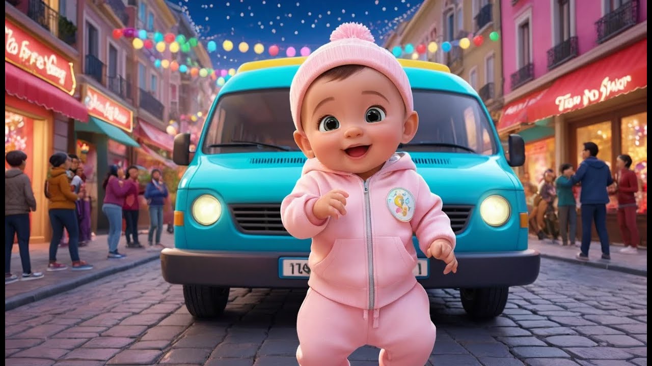 Music Van New Year Street Show | Fun New Year Music for Toddlers & Preschoolers