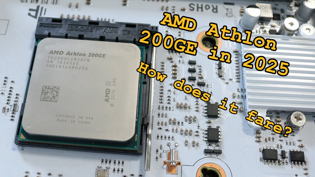 AMD Athlon 200GE in 2025... How does it fare? #pcmasterrace