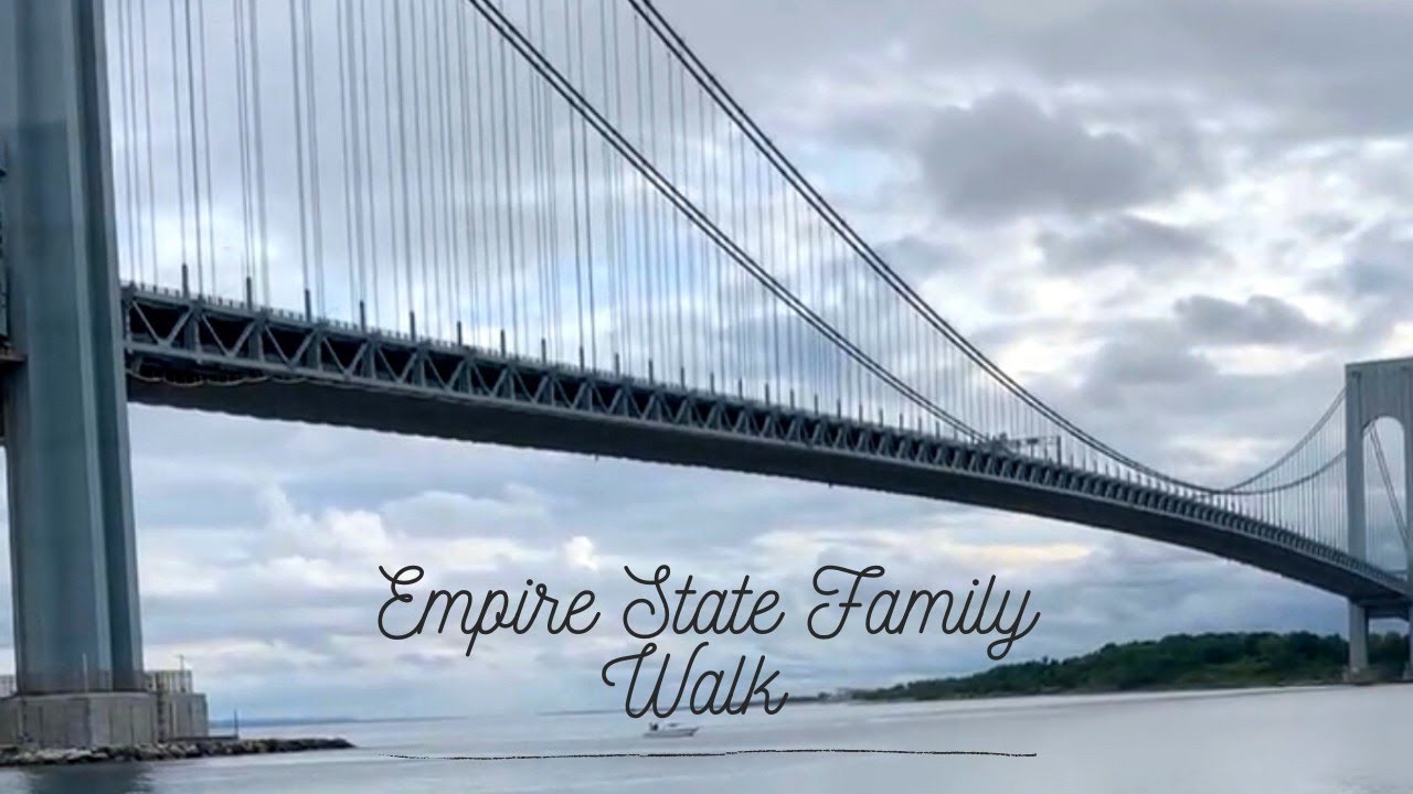 Family Water View and State Park Walk in the Empire State