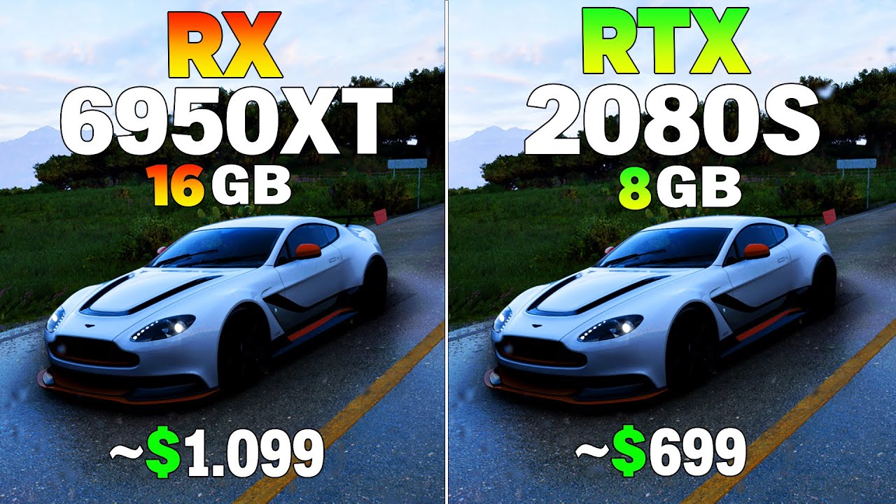 RX 6950 XT vs RTX 2080 Super - Test in 8 Games