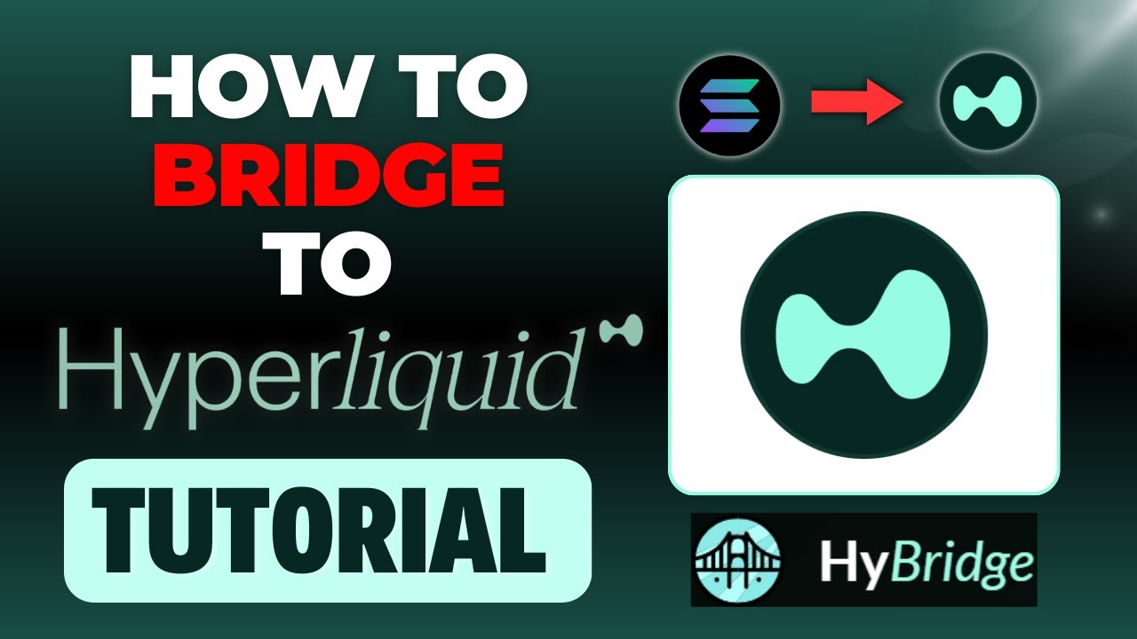 HYPERLIQUID Bridge (HyBridge) How To Bridge USDC to Hyperliquid - Bridge SOL, BNB, ETH, to HYPE