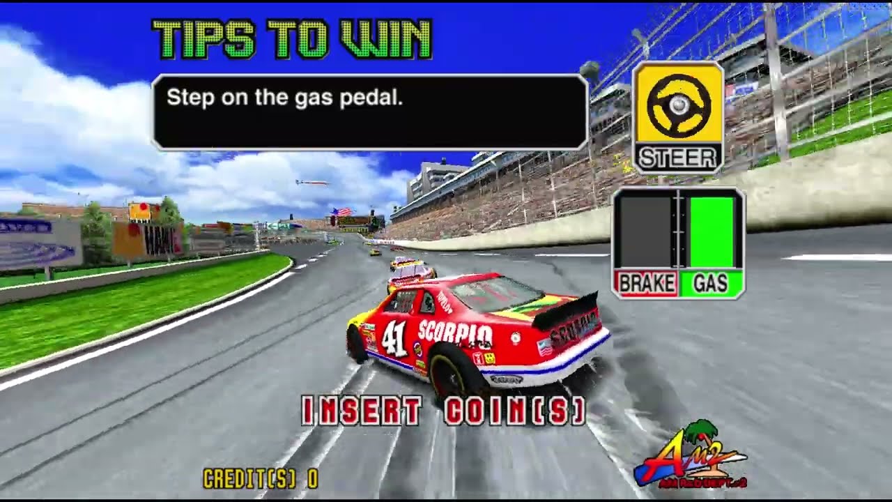 Daytona USA 2 Power Edition Intro