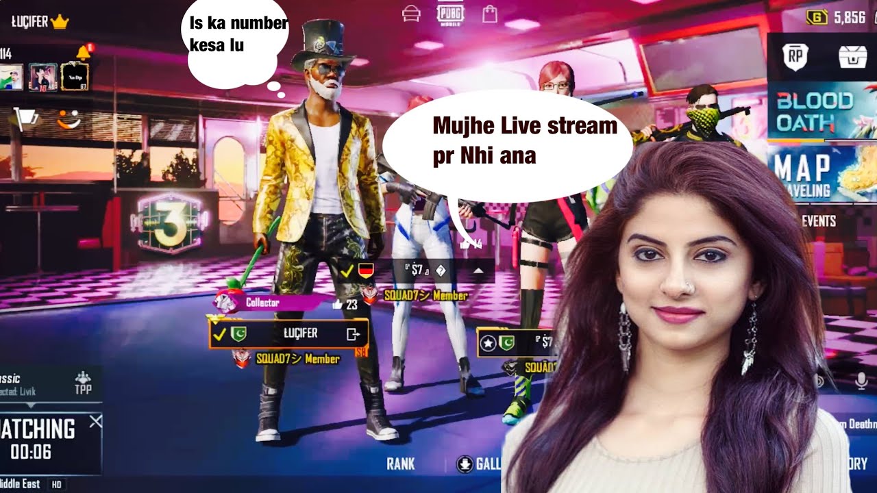 Live streaming prank on Girl - PUBG Mobile Pakistan