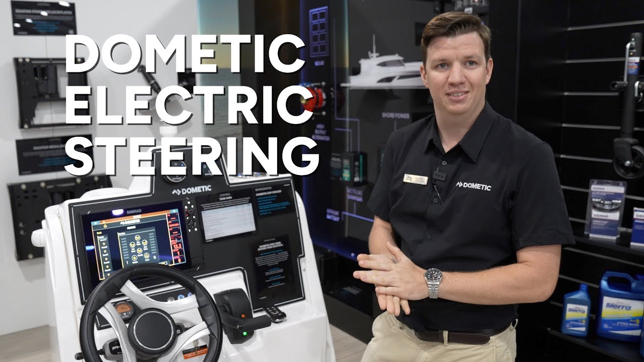 Dometic Electric Steering Systems - Interview at Sanctuary Cove Boat Show