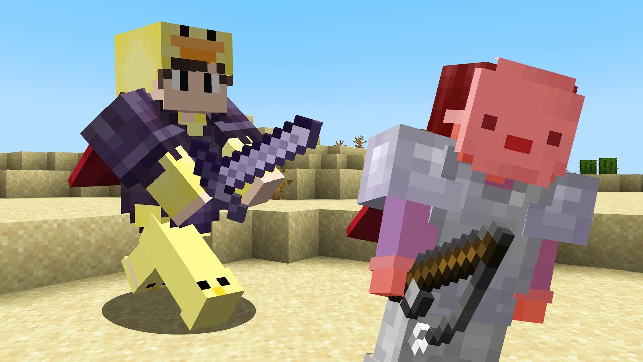 Minecraft Battle Royale'de Gelişiyoruz