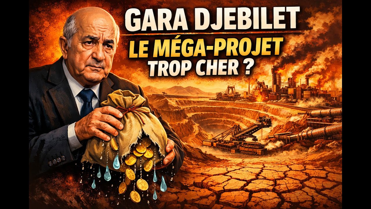 Gara Djebilet : le méga-projet minier algérien qui pourrait coûter très cher à l’Algérie