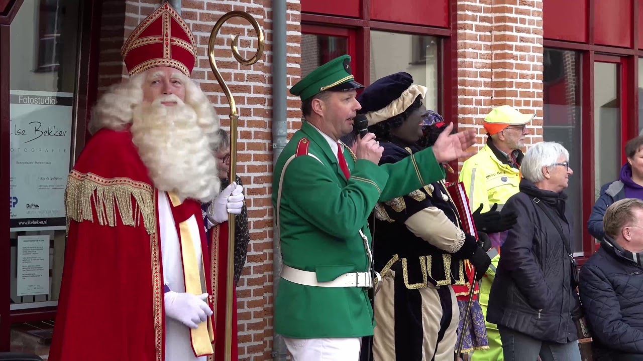 2019   Sinterklaas komt aan in Zeddam in Montferland