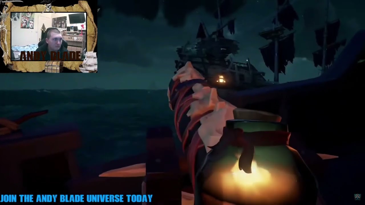 BOWPL SEA OF THIEVES SERIES BATTLE AGAINST A SKELETON GALLEON