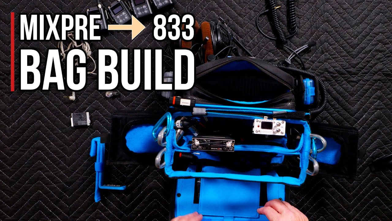 MixPre → 833 Bag Build: Installing the 833 and Wiring it Up