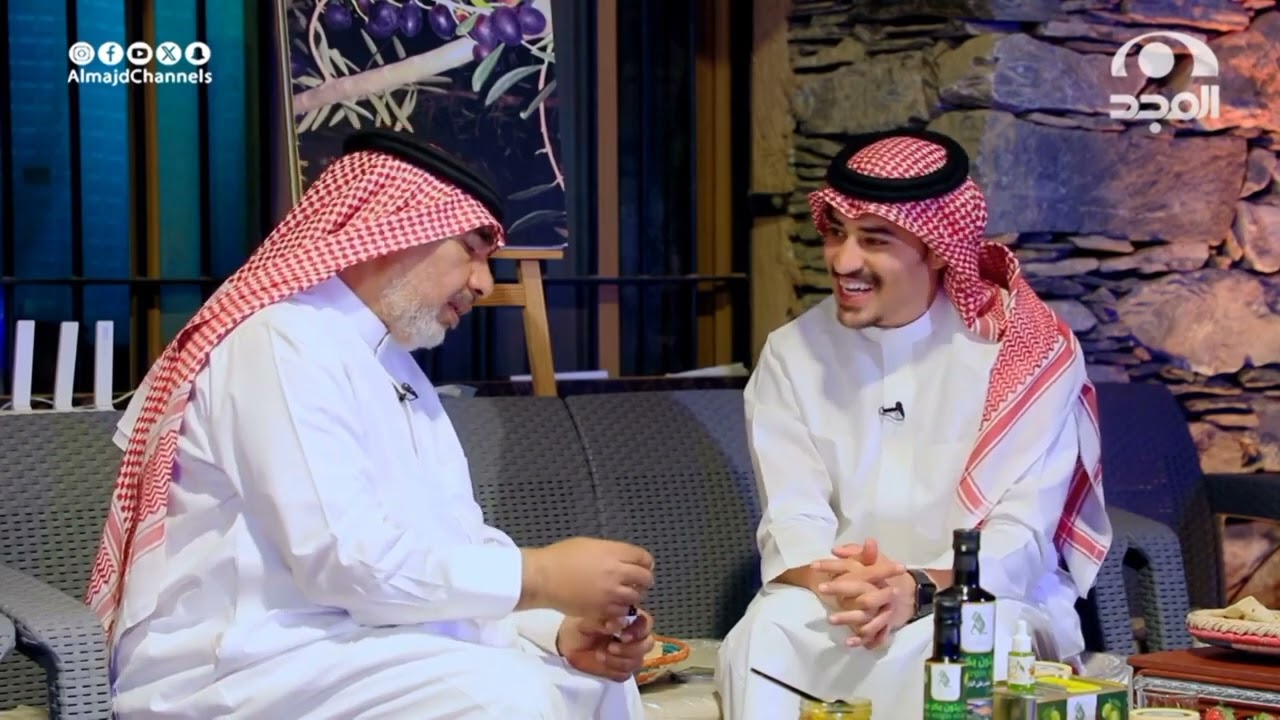 تجربة أبو محفوظ لمنتجات مزرعة الزيتونة بالباحة والأجمل شوفوا الضيف اللي رحّب فيهم في الآخر ❗😂