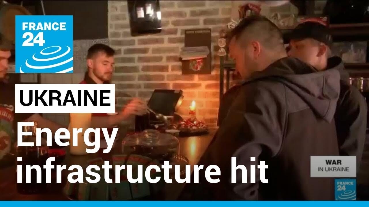 Ukraine: 30% of country's energy infrastructure hit &bull; FRANCE 24 English