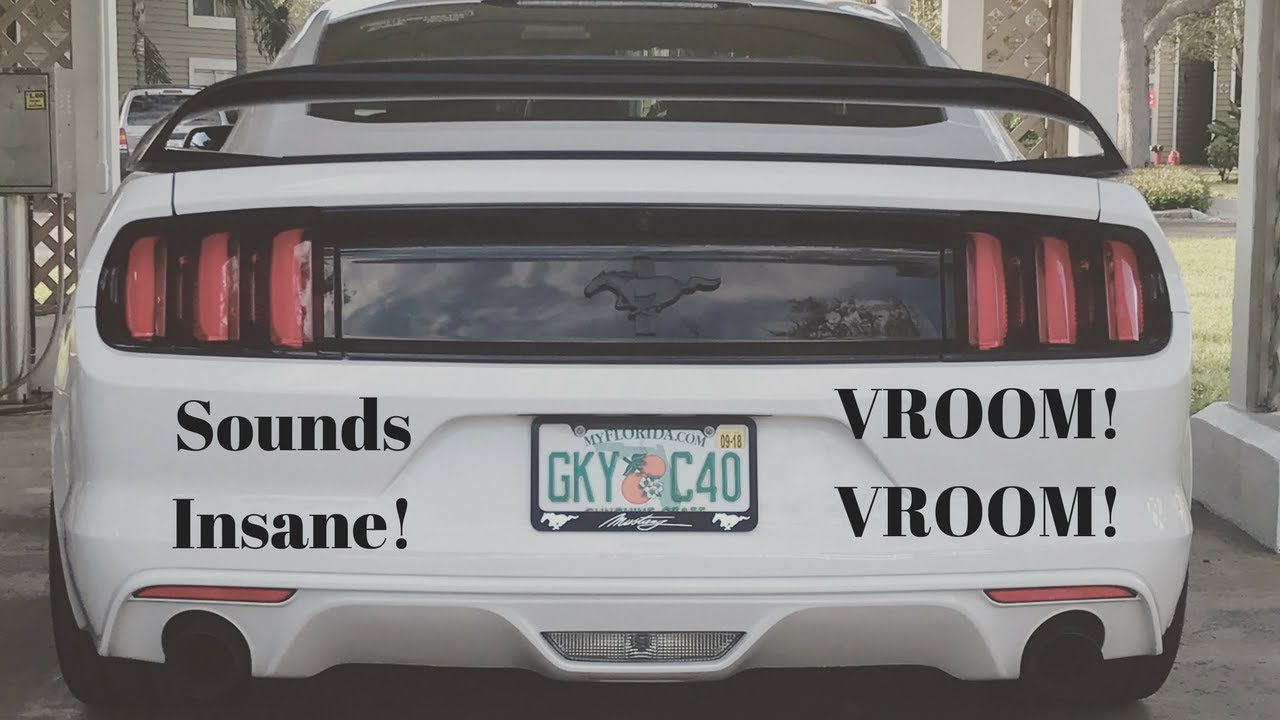The Best Sounding V6 Mustang In Youtube?