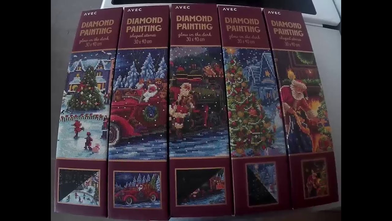 Action Haul: Weihnachtsbilder || Diamond Painting