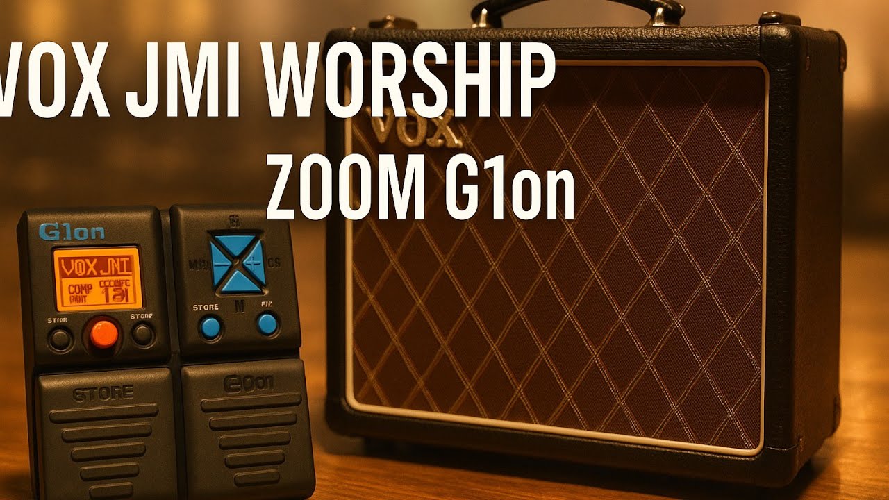 🎸 14 PRESETS VOX JMI GRÁTIS – ZOOM G1ON / MS50G / G3 / G5 | TIMBRE FINAL DO VÍDEO E PDF NA DESCRIÇÃO