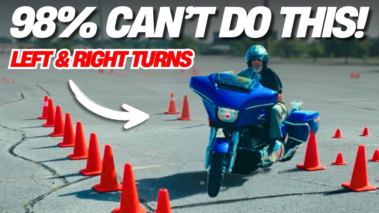 98% of Riders CAN'T Perform These Basic Slow Maneuvers!