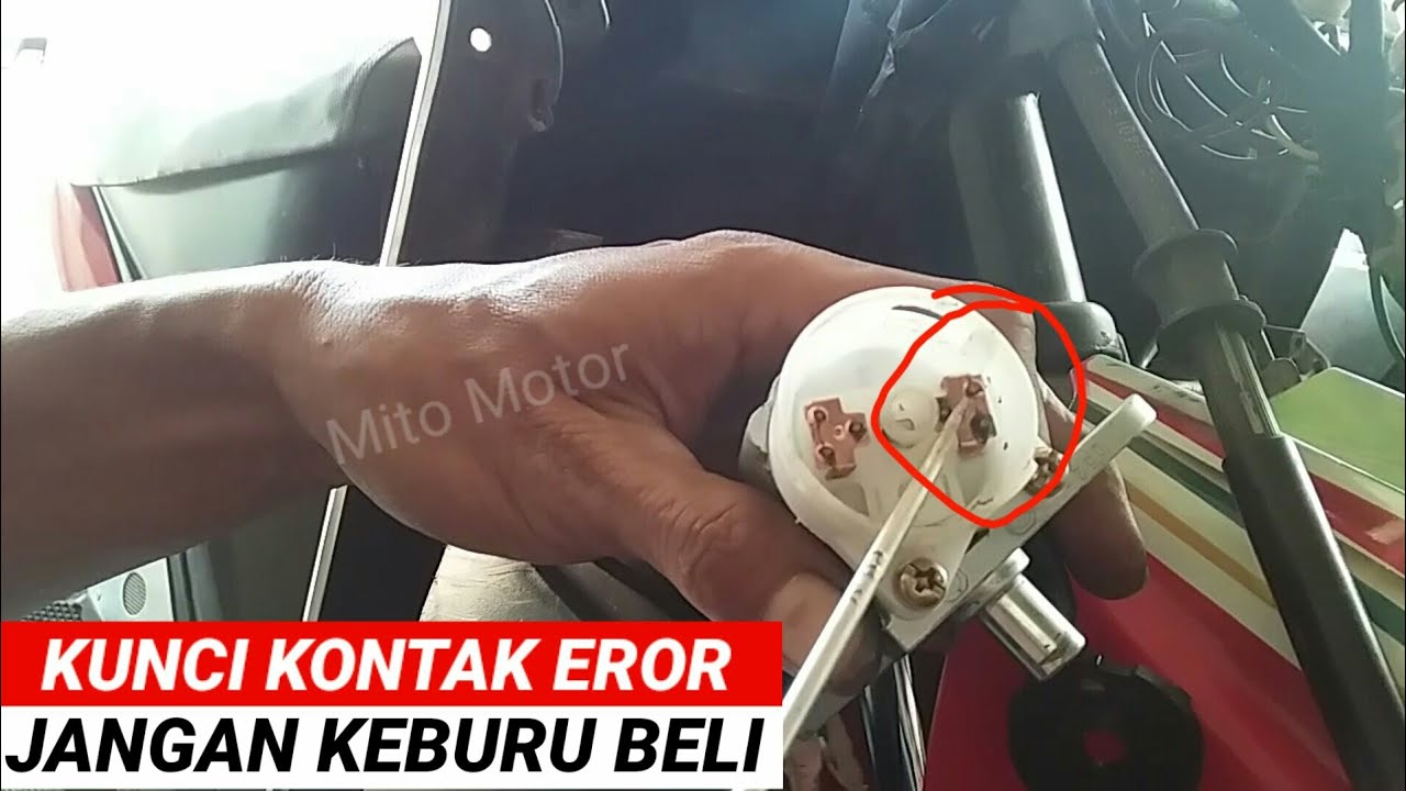 Mudah,, Perbaikan kunci kontak jupiter z yang Eror