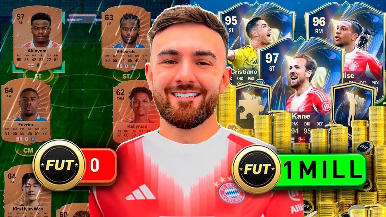 От 1000 до 1 МИЛЛИОНА монет в FC 26! Полный метод торговли TOTS📈