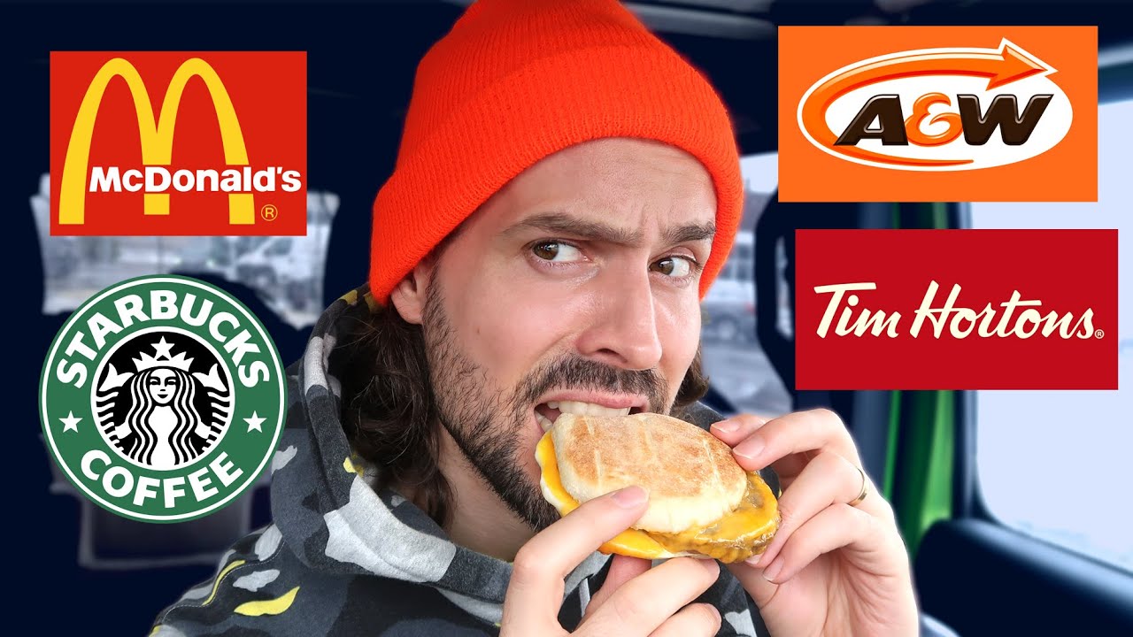 JE TESTE LES MENUS PETIT-DÉJEUNER DES FAST FOOD - HUBY