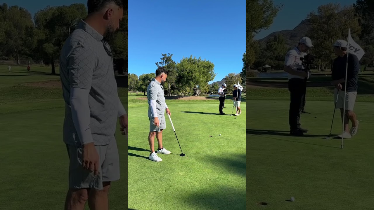 Flew to Los Angeles to play in the @lucyniotine and @hoo.be tournament #golf #golfswing #golftips