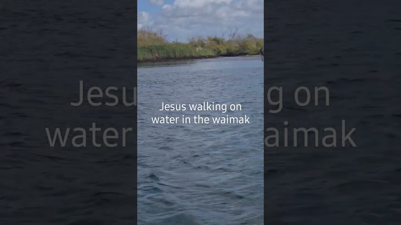walking on water!! on the Waimakariri