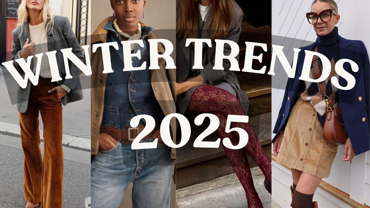 9 Winter 2025 Fashion Trends to Start Wearing RIGHT NOW!