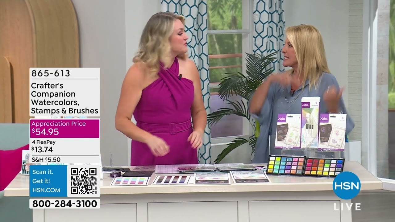 HSN | Crafter's Companion LIVE! with Suzanne & Rebecca 04.15.2024 - 08 PM