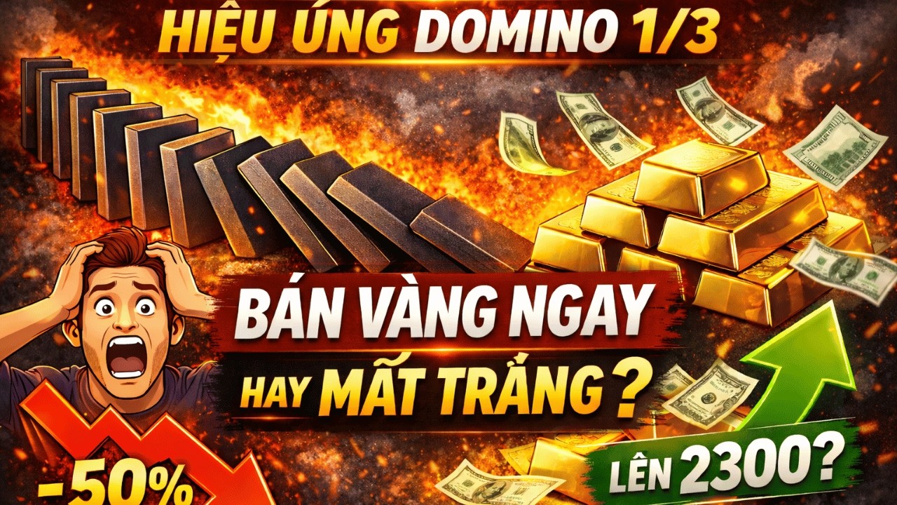 NGÀY 1/3: VÀNG SẮP ĐỔ DOMINO? AI KHÔNG CHUẨN BỊ SẼ TRẢ GIÁ! | Bí Quyết Làm Giàu