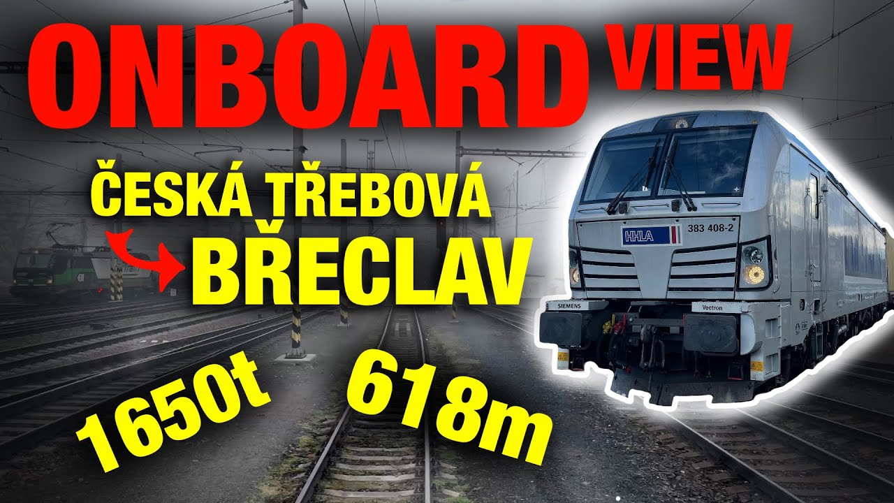 👁️ ONBOARD VIEW | ČESKÁ TŘEBOVÁ - BŘECLAV