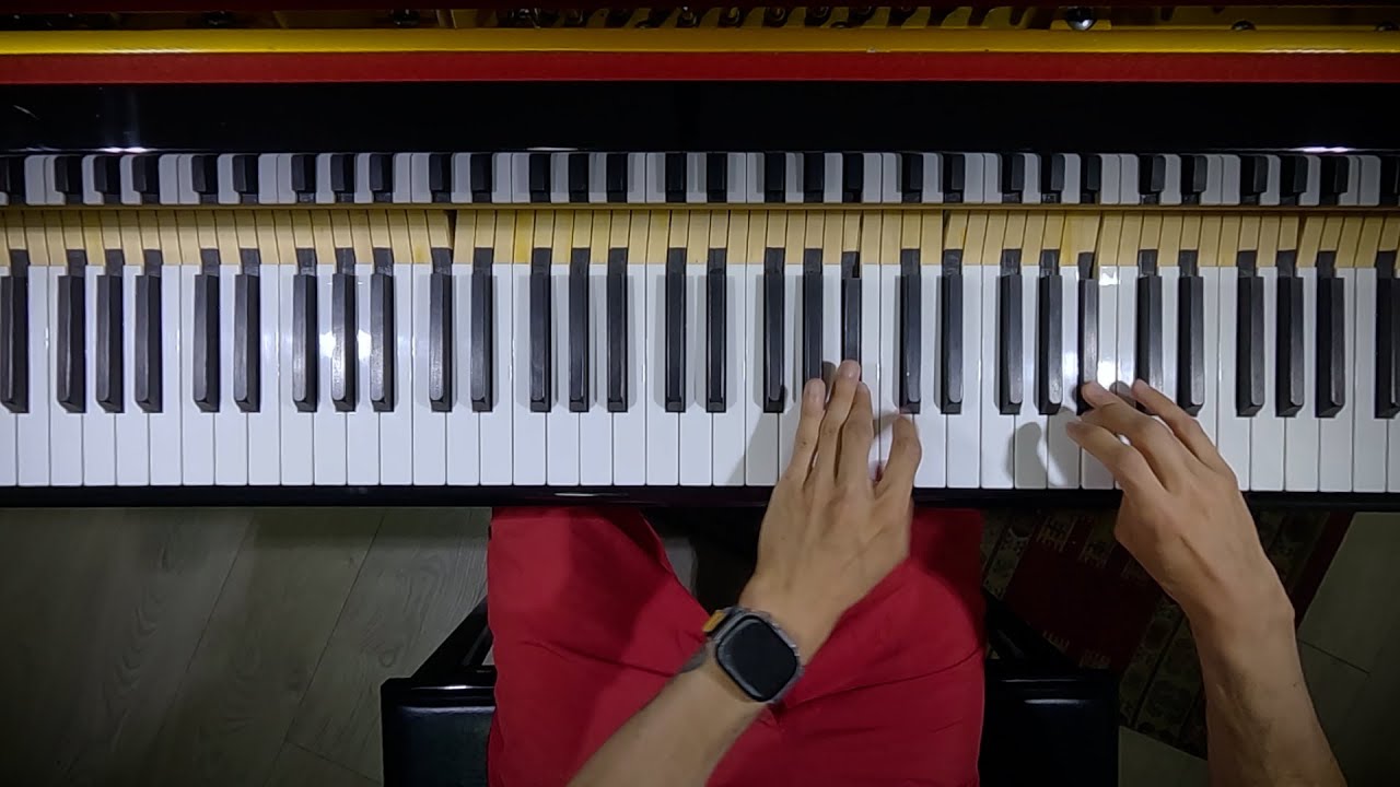 Tutorial de Piano: Escala de Si Bemol Mayor a 4 octavas Método Hanon - ejercicio #39.
