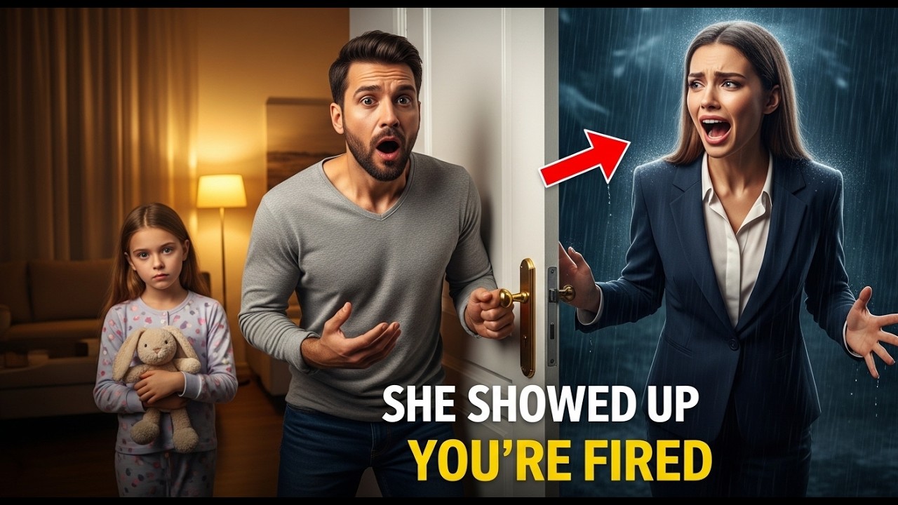 Single Dad Didn’t Notice His Boss Loved Him… Until She Knocked and Said “You’re Fired”