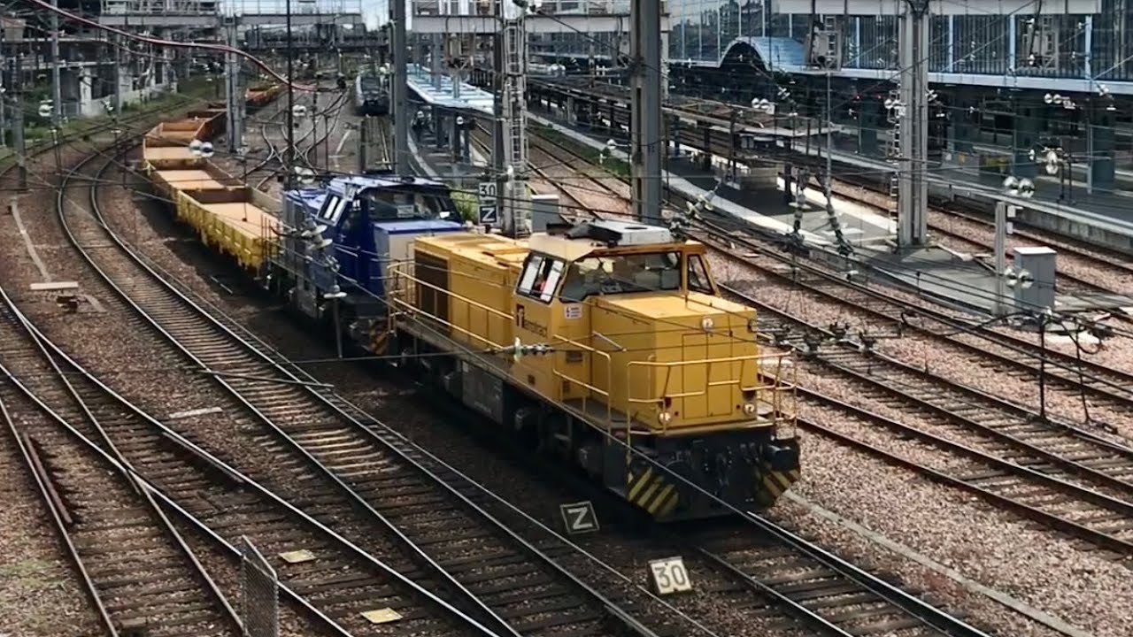 Beaucoup de diversité ferroviaire sur Bordeaux St Jean